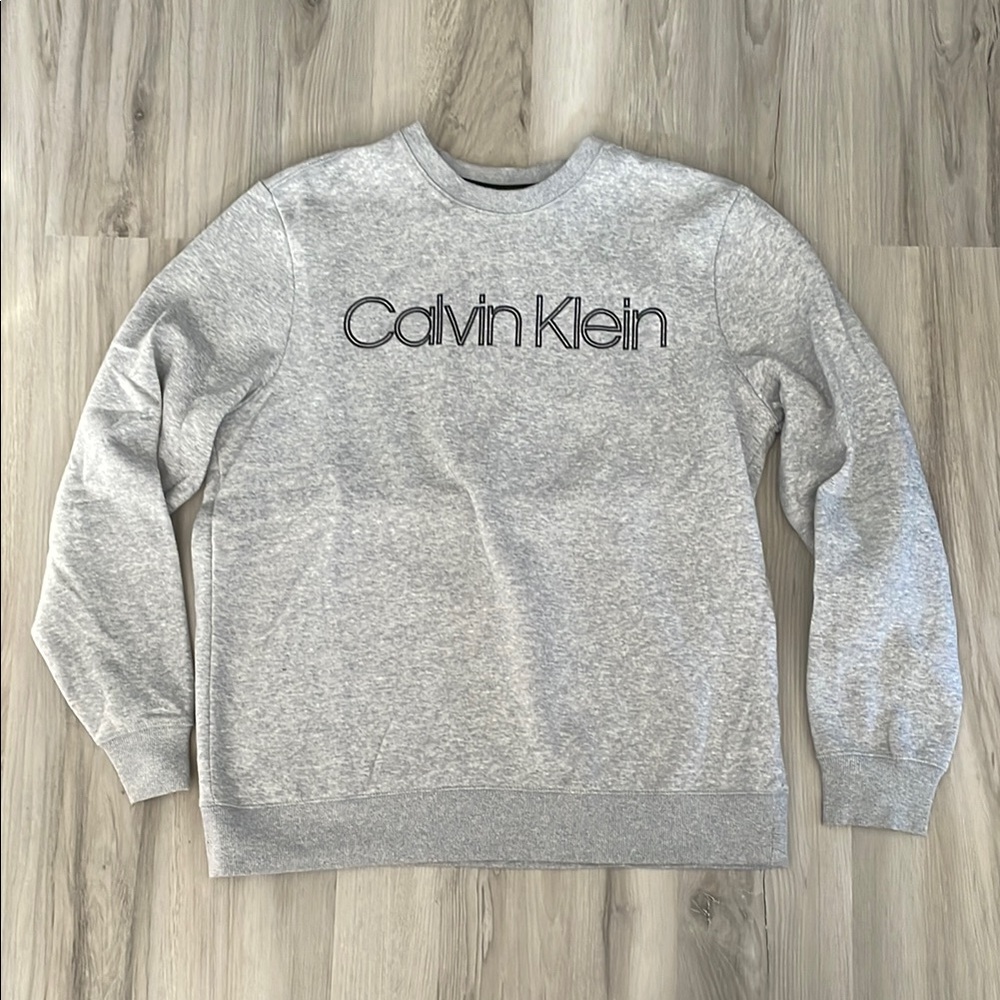 Calvin Klein Gray Men's Crewneck
